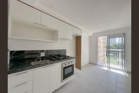 Sala/Cozinha de apartamento para alugar com 2 quartos, 38m² em Várzea da Barra Funda, São Paulo