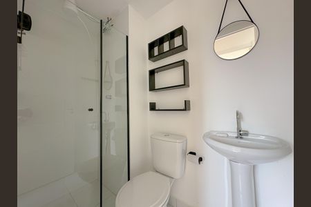 Apartamento para alugar com 38m², 2 quartos e sem vagaBanheiro