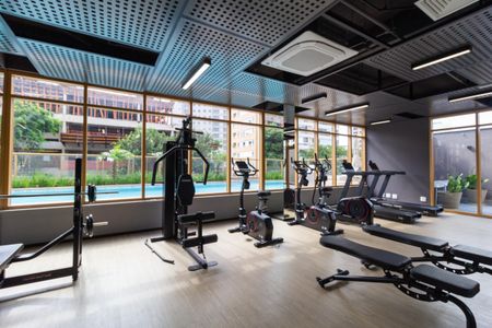 Studio para alugar com 27m², 1 quarto e sem vaga Studio para alugar com 27m², 1 quarto e sem vagaÁrea Comum