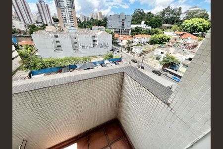 Varanda da Sala de apartamento à venda com 1 quarto, 36m² em Santana, São Paulo