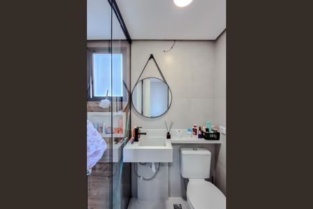 Apartamento para alugar com 54m², 2 quartos e 1 vaga Apartamento para alugar com 54m², 2 quartos e 1 vagaBanheiro da Suíte