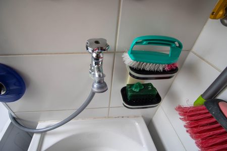 Apartamento à venda com 67m², 2 quartos e 1 vagaDetalhe da area de serviço