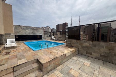 Studio à venda com 41m², 1 quarto e 1 vagapiscina