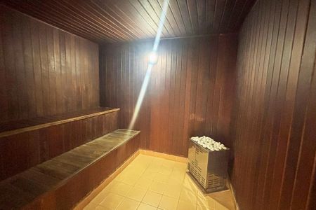 Studio à venda com 41m², 1 quarto e 1 vagasauna