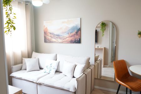 Apartamento para alugar com 45m², 2 quartos e sem vagaSala