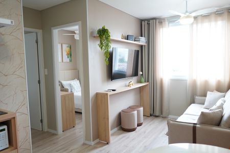 Sala de apartamento para alugar com 2 quartos, 45m² em Brás, São Paulo