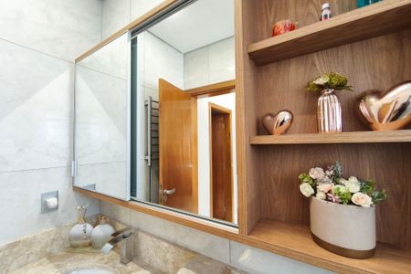 Casa à venda com 230m², 3 quartos e 2 vagasBanheiro Social