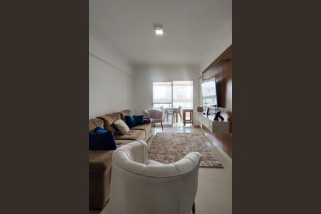 Sala fachada de apartamento para alugar com 3 quartos, 116m² em Guilhermina, Praia Grande