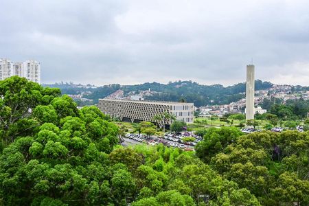 Vista de apartamento à venda com 2 quartos, 56m² em Vila Sonia do Taboao, Taboão da Serra
