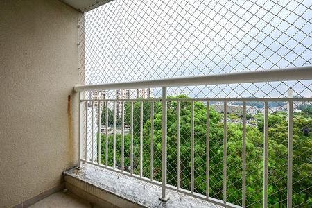 Varanda de apartamento à venda com 2 quartos, 56m² em Vila Sonia do Taboao, Taboão da Serra