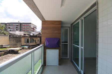 Sala - Varanda de apartamento para alugar com 2 quartos, 70m² em Taquara, Rio de Janeiro