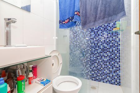 Casa de condomínio à venda com 70m², 2 quartos e 1 vagaBanheiro da Suíte 2