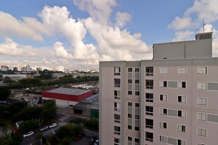Vista da Sacada da Sala de apartamento à venda com 2 quartos, 50m² em Utinga, Santo André