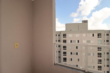 Sacada da Sala de apartamento à venda com 2 quartos, 50m² em Utinga, Santo André