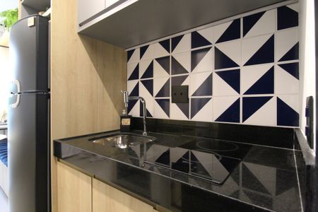 Studio para alugar com 35m², 1 quarto e sem vagaCozinha