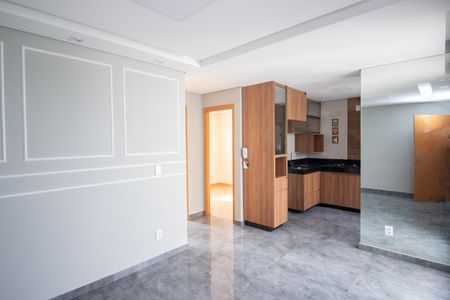 Sala de apartamento para alugar com 2 quartos, 50m² em Chacaras Reunidas Santa Terezinha, Contagem