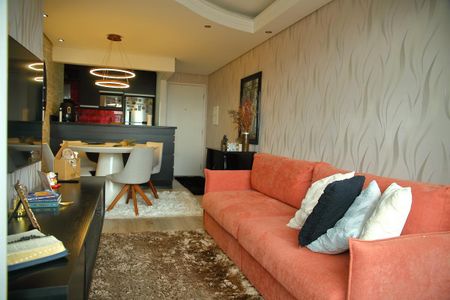 Sala de apartamento para alugar com 2 quartos, 59m² em Conjunto Residencial Pombeva, São Bernardo do Campo