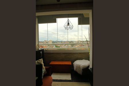 Sala - Varanda  de apartamento para alugar com 2 quartos, 59m² em Conjunto Residencial Pombeva, São Bernardo do Campo