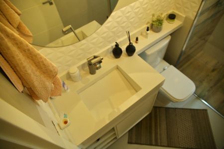 Apartamento para alugar com 59m², 2 quartos e 1 vagaBanheiro 