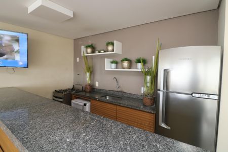 Apartamento para alugar com 48m², 2 quartos e 1 vagaÁrea comum - Salão de festas