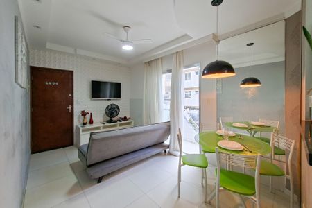 Sala de apartamento para alugar com 1 quarto, 1m² em Vila Tupi, Praia Grande