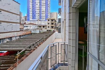Sacada  de apartamento para alugar com 1 quarto, 1m² em Vila Tupi, Praia Grande