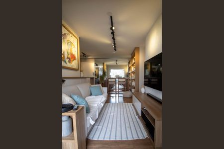 Sala de apartamento para alugar com 2 quartos, 57m² em Parque Reboucas, São Paulo