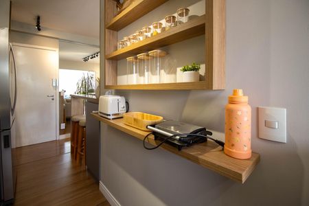 Apartamento à venda com 57m², 2 quartos e 1 vagaCozinha 