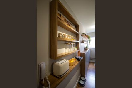 Apartamento à venda com 57m², 2 quartos e 1 vagaCozinha 