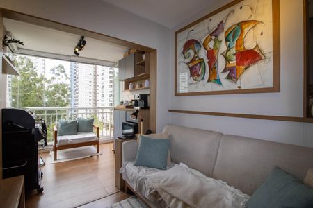 Sala de apartamento para alugar com 2 quartos, 57m² em Parque Reboucas, São Paulo