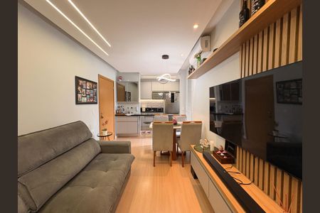 Sala de apartamento à venda com 2 quartos, 57m² em Horto Florestal, Jundiaí