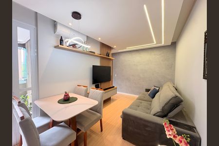 Sala de apartamento à venda com 2 quartos, 57m² em Horto Florestal, Jundiaí