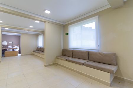 Apartamento para alugar com 33m², 2 quartos e sem vagaÁrea comum - Salão de festas
