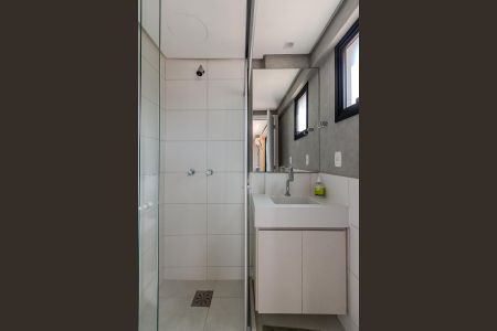 Studio para alugar com 25m², 1 quarto e 1 vaga Studio para alugar com 25m², 1 quarto e 1 vagaBanheiro