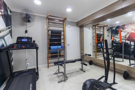 Apartamento para alugar com 44m², 2 quartos e sem vaga Apartamento para alugar com 44m², 2 quartos e sem vagaAcademia