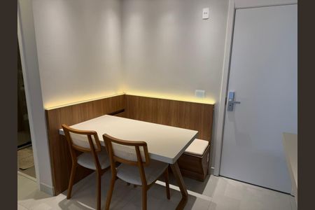 Sala de jantar de apartamento à venda com 2 quartos, 41m² em Santo Amaro, São Paulo