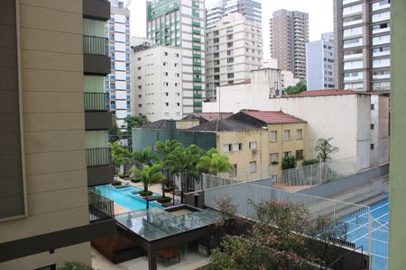 Vista da Sala de apartamento à venda com 1 quarto, 40m² em Vila Mariana, São Paulo