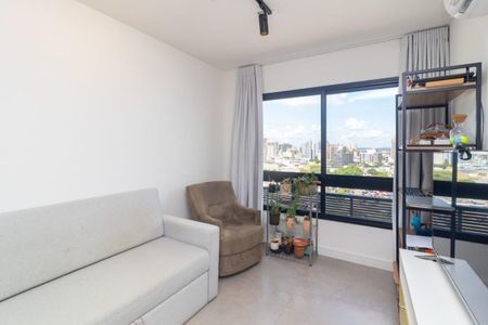 Sala  de apartamento para alugar com 1 quarto, 30m² em Azenha, Porto Alegre