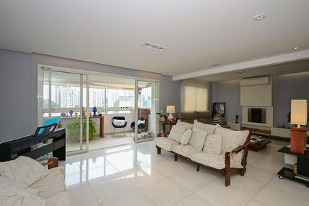 Sala de apartamento para alugar com 4 quartos, 260m² em Vila Andrade, São Paulo