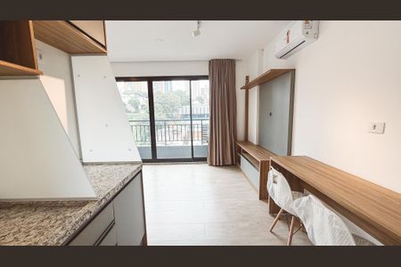 Cozinha de apartamento para alugar com 1 quarto, 26m² em Santana, São Paulo