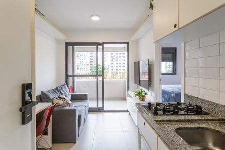 Apartamento para alugar com 27m², 1 quarto e sem vaga Apartamento para alugar com 27m², 1 quarto e sem vagaSala