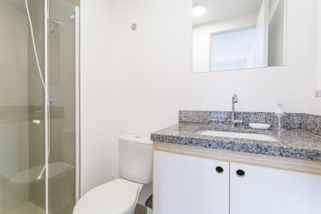 Apartamento para alugar com 27m², 1 quarto e sem vaga Apartamento para alugar com 27m², 1 quarto e sem vagaBanheiro