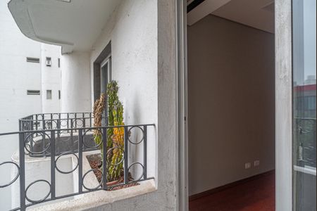 Varanda da Sala de apartamento à venda com 1 quarto, 55m² em Bela Vista, São Paulo