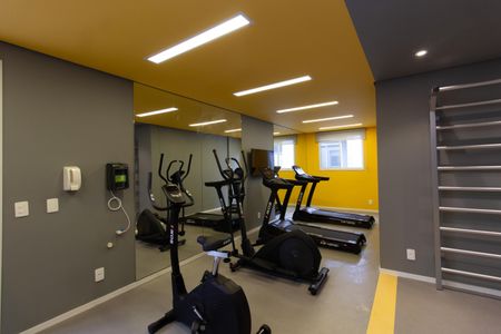 Apartamento para alugar com 36m², 2 quartos e 1 vagaÁrea comum - Academia