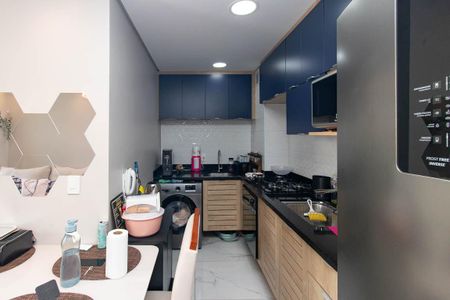 Apartamento para alugar com 36m², 2 quartos e 1 vagaCozinha e Área de Serviço