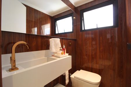 Lavabo de apartamento à venda com 3 quartos, 140m² em Moema, São Paulo