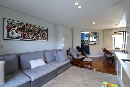 Sala de apartamento à venda com 3 quartos, 140m² em Moema, São Paulo