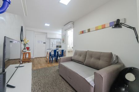 Sala de apartamento à venda com 1 quarto, 49m² em Cerqueira César, São Paulo