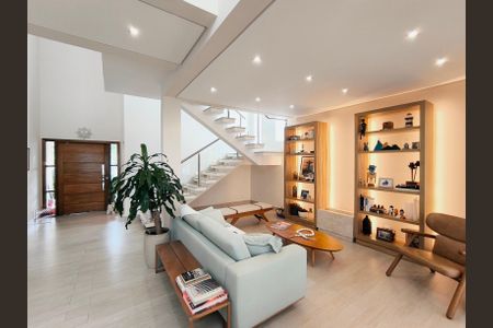 Sala de casa de condomínio à venda com 3 quartos, 312m² em Medeiros, Jundiaí