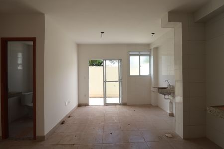 Sala/cozinha  de apartamento para alugar com 2 quartos, 72m² em Recreio das Acacias, Ribeirão Preto